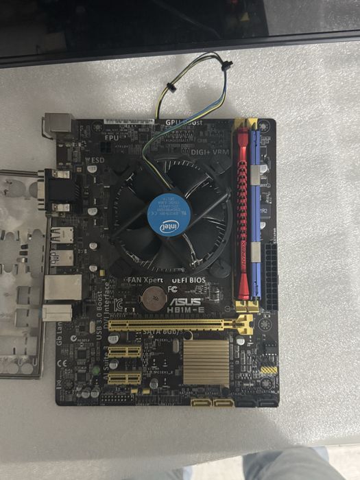 Płyta główna + procesor + ram