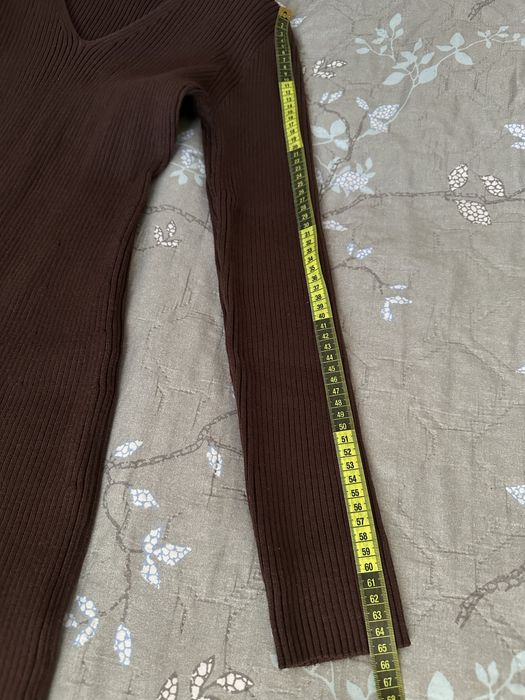Сукня в’язана  шоколад L-XL
