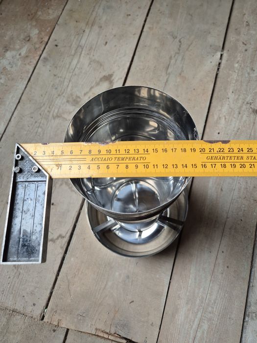 Nasada daszek kominowy - fi 150 chromonikiel