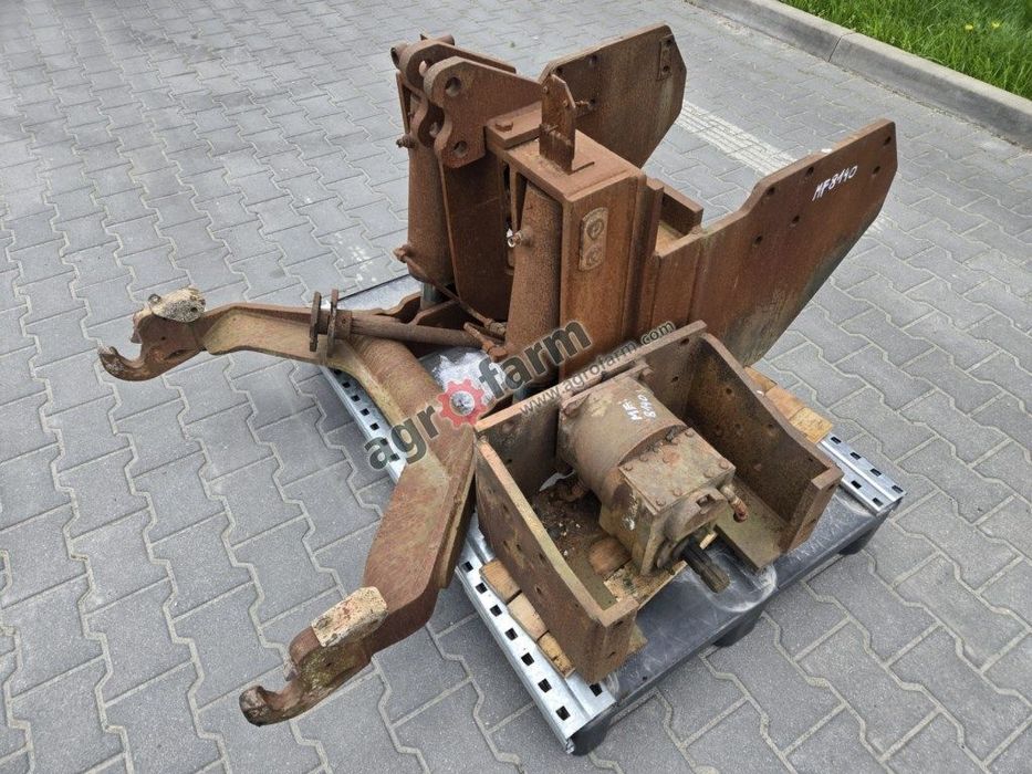 TUZ, przedni podnośnik, WOM, Massey Ferguson 8140