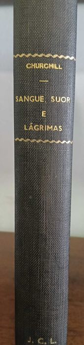 Livro de 1941 Sangue suor e Lagrimas