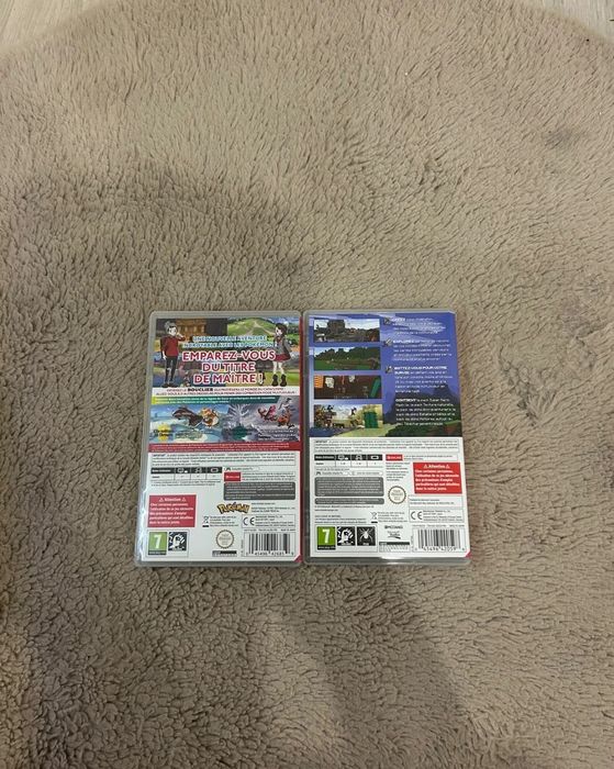 Pokemon shield e minecraft switch