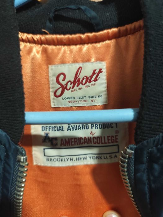 Casaco Schott NYC Bomber Pesado Original –S– Inverno