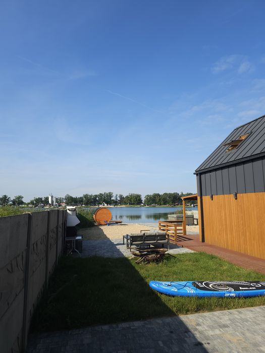 Domek nad jeziorem,JACUZZI I SAUNA,własna linia brzegowa