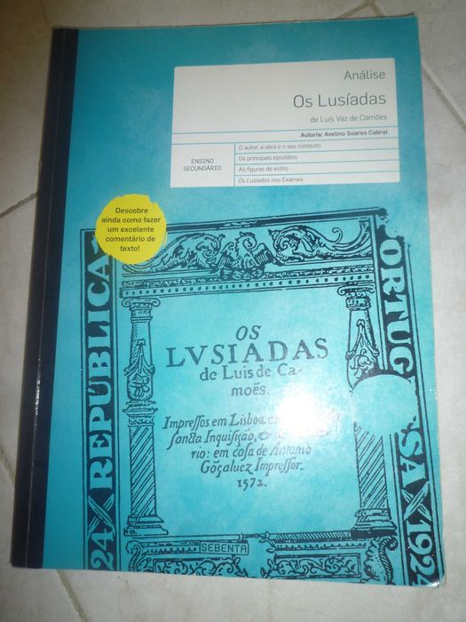 (Análise) Os Lusiadas de Luís Vaz de Camões Editora Sebenta