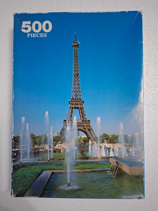 Puzzle Eiffel Tower The Silver Series 500 Peças