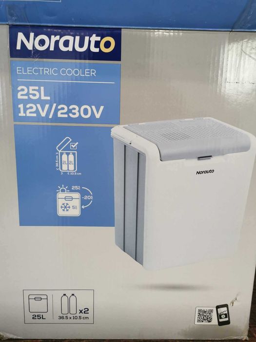 Lodówka turystyczna samochodowa 12/230 V, 25l