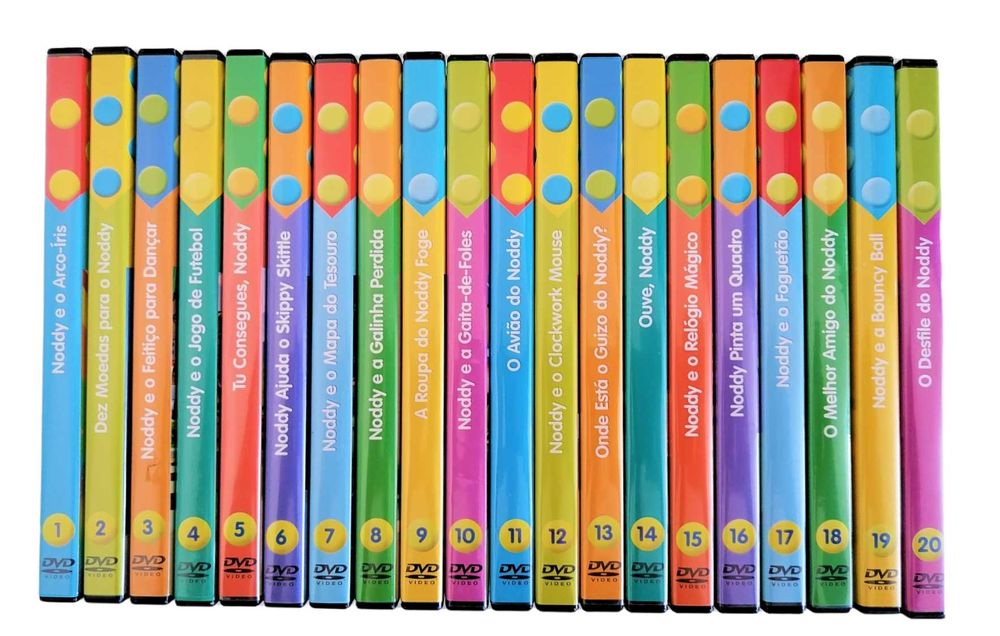 Colecção DVD Learn English with Noddy