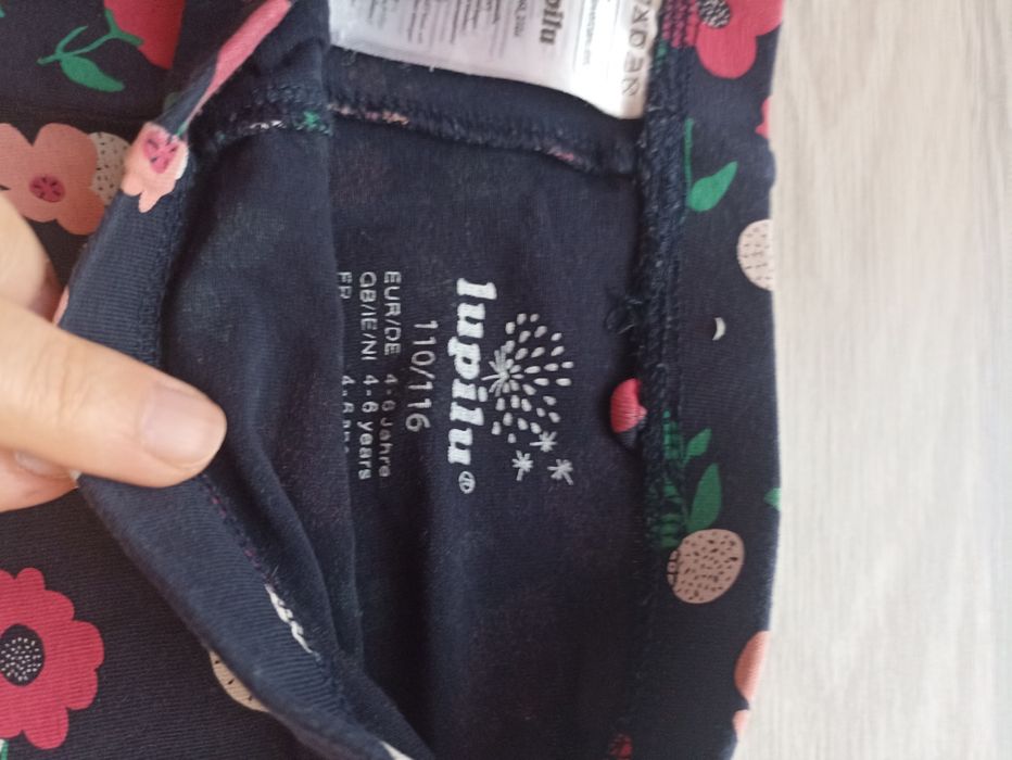 Leginsy dla dziewczynki, 116/122, Lupilu, Primark
