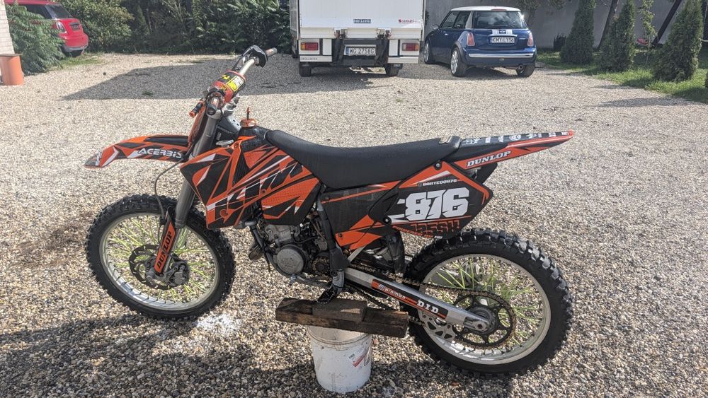 KTM SX 125. CM³ mała bestia
