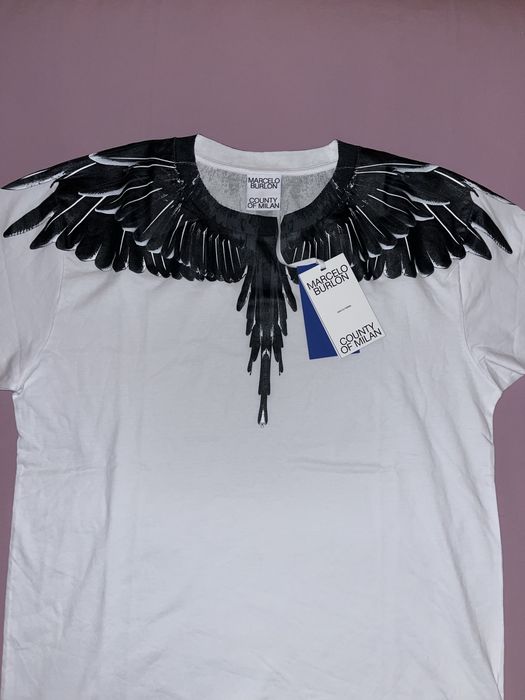 Wyprzedaż t-shirt męski Marcelo Burlon COUNTY OF MILAN.