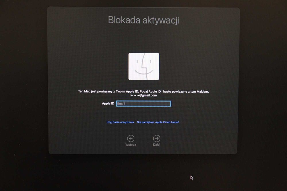MacBook Pro A1989 (EMC 3214) na części / do naprawy