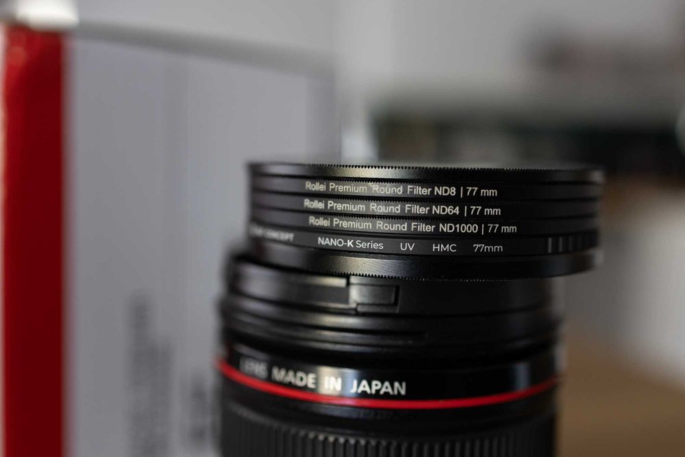 Canon EF 24-105 F4 + Filtros Rollei