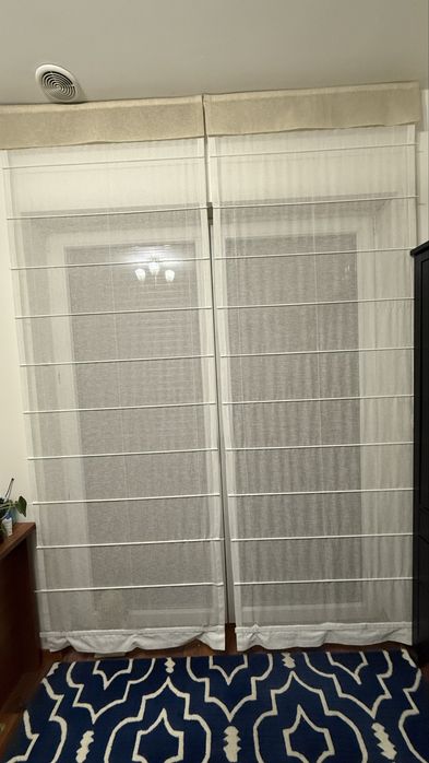 Firany , rzymskie, rolety