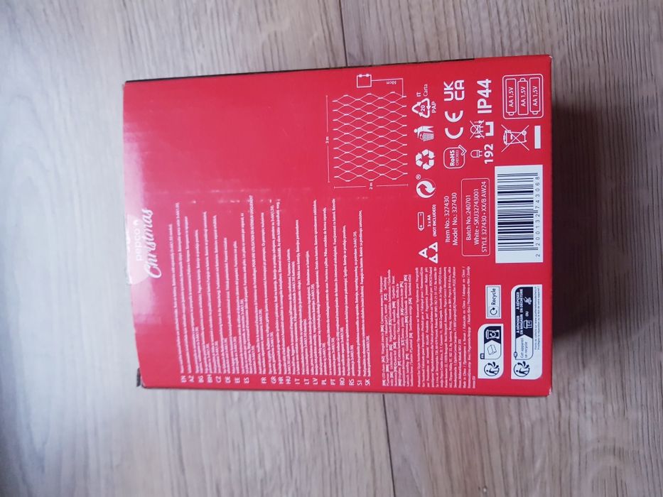 Nowy łańcuch świetlny 192 Led Marki Pepco