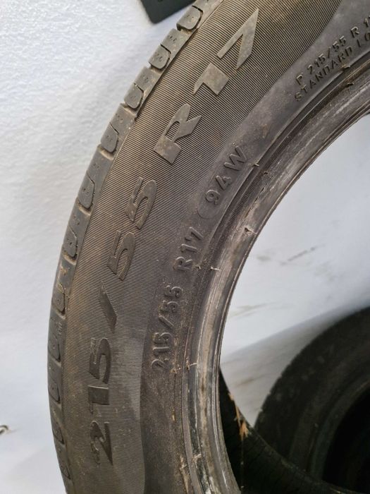 Opony letnie 17" 215/55 r17 dot 5122 pirelli cinturato p7 8mm