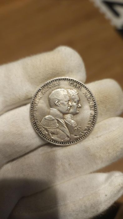 3 Marki 1915r Weimar-Saksonia-Eisenach "A"