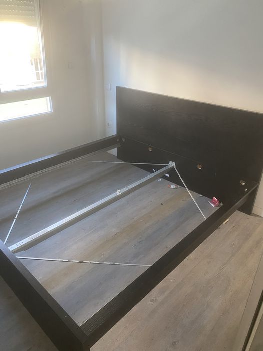 Cama de casal completa otimo estado