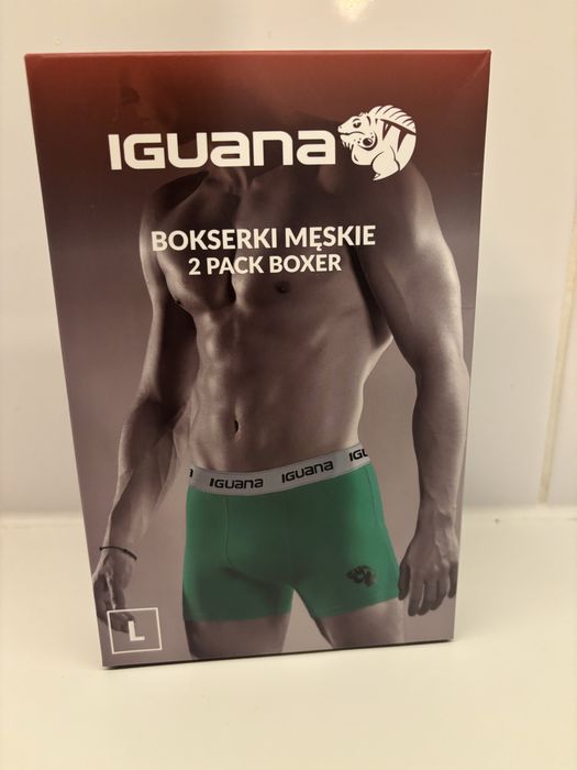 Bokserki spodenki new 2 sztuki profi Iguana
