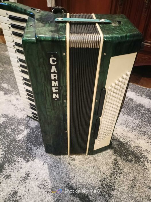 Akordeon polska perełka Carmen 120 basow