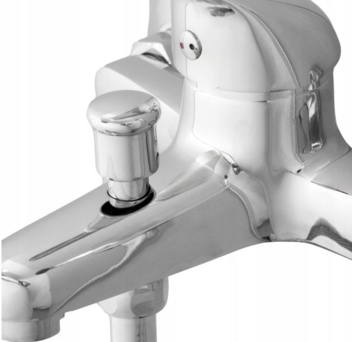 Bateria Wannowa Ścienna Prysznicowa Natryskowa Chrom Kran Do Wanny Hit