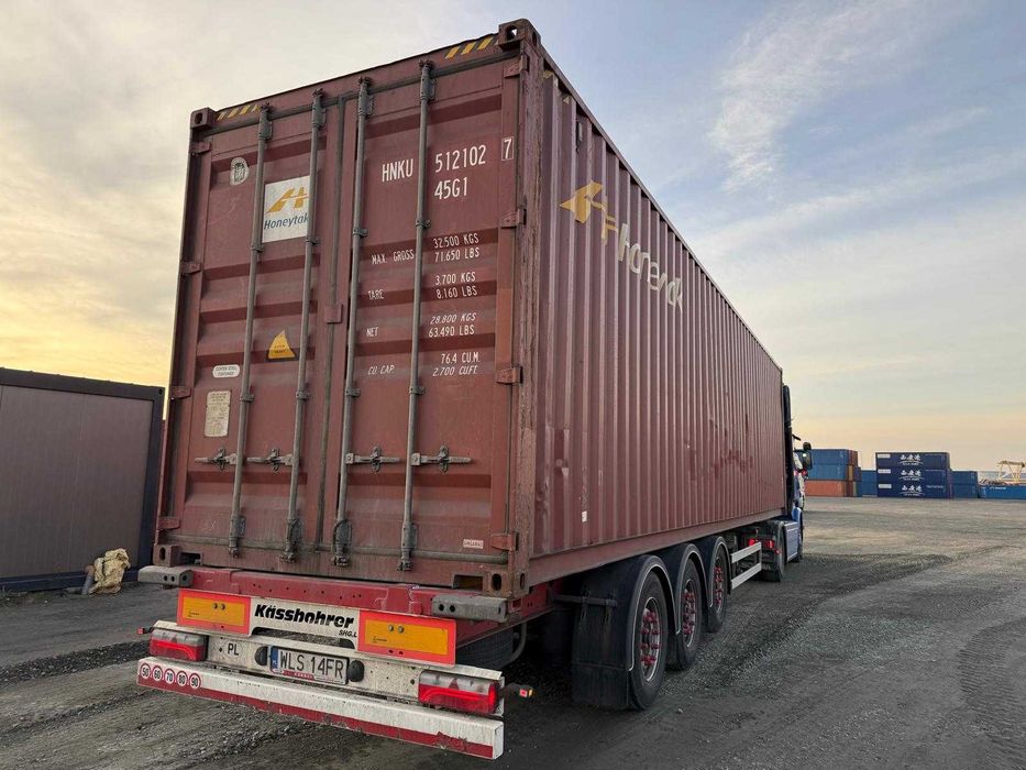 Kontener morski magazynowy 40 DV/HC 12 metrowy, używany, transport!