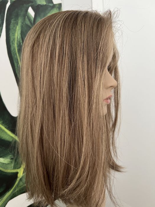 Peruka naturalna lace front 45 cm baza 20z20