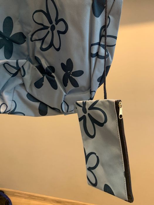 torba wakacyjna w kwiatki