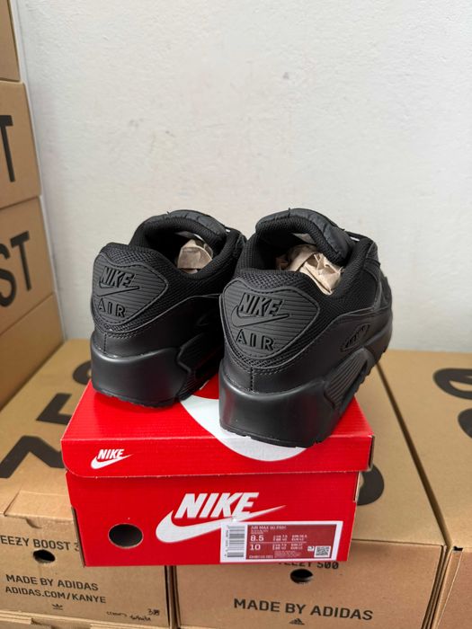 Кроссовки Nike Air Max 90 black / Найк Еир Макс черные 40 41 42 43