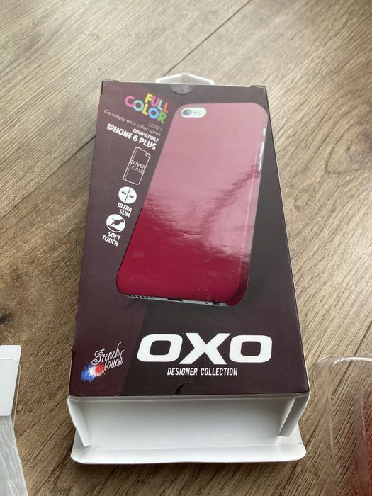 Case i szkło ochronne do Iphone 6pro