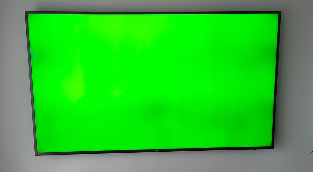 Samsung 75 cali cienie na ekranie