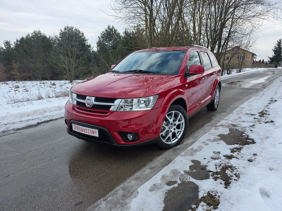 Fiat Freemont Freemont Bordowy Skóra ! Nowe sprzęgło ! 7osób 4x4 Automat !