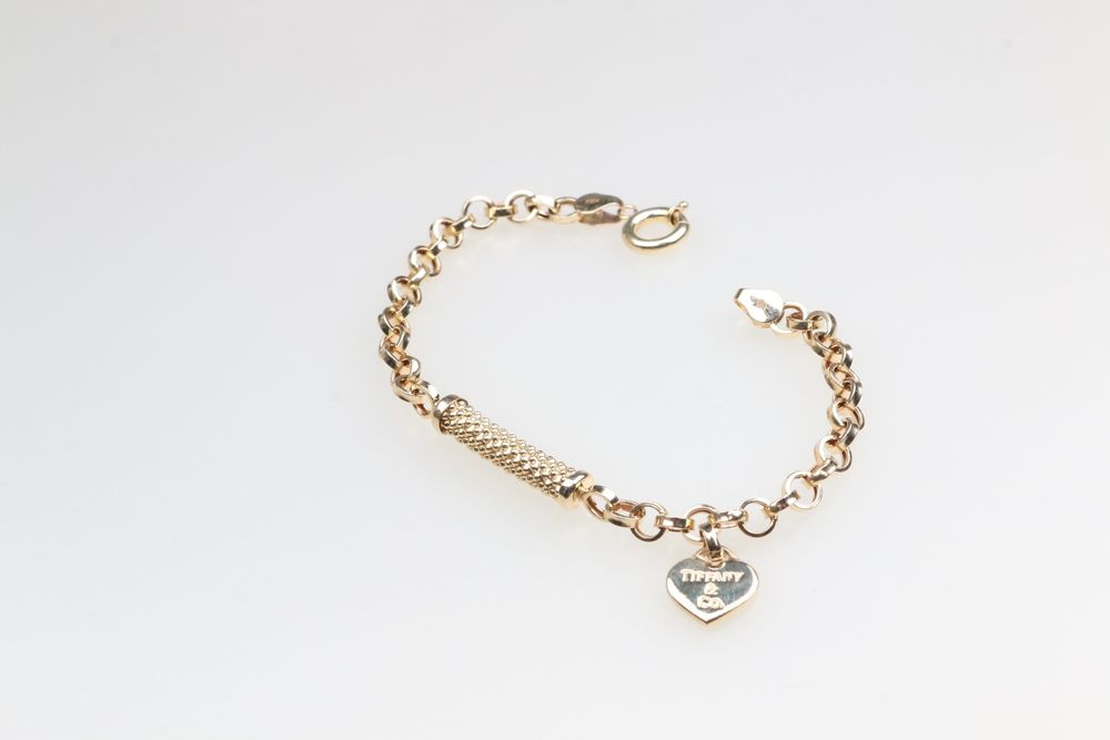Nowa złota bransoletka tiffany 585 6 gram