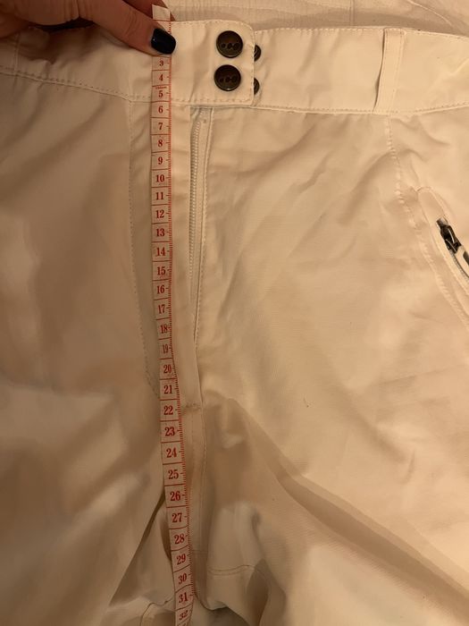 Лижні штани білі