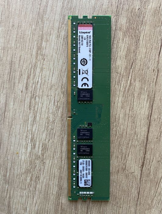 Pamiec ram Kingston KVR21E15D8/16 16GB DDR4 ECC Unbuffered DIMM CL15