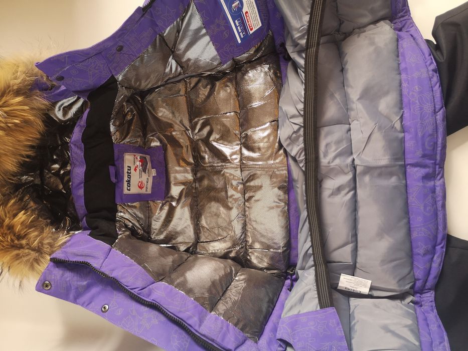 Зимовий світловідбиваючий костюм 122, 140