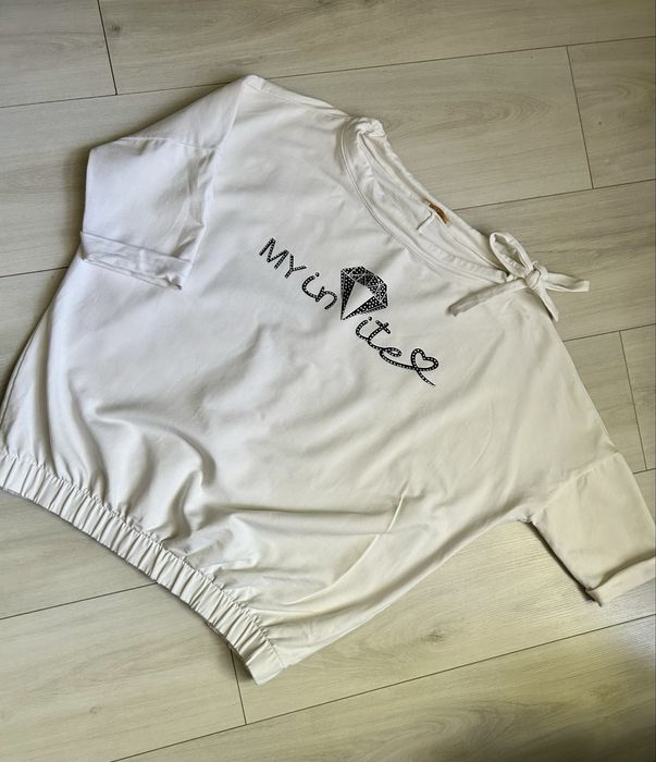 Bluza Nadruk Z Kryształkami MEGI