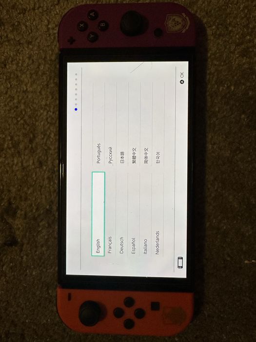 Nintendo Switch OLED Scarlet & Violet Edition
