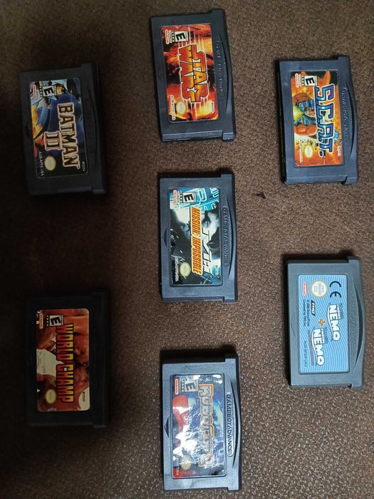 Jogos Nintendo Game Boy advance vários títulos