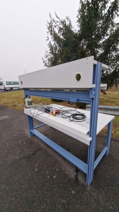 Biurko  duże metalowe elektrotechniczne  ESD