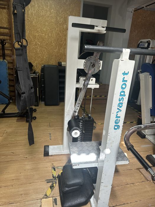 Maquina de abdutores adutores gluteos