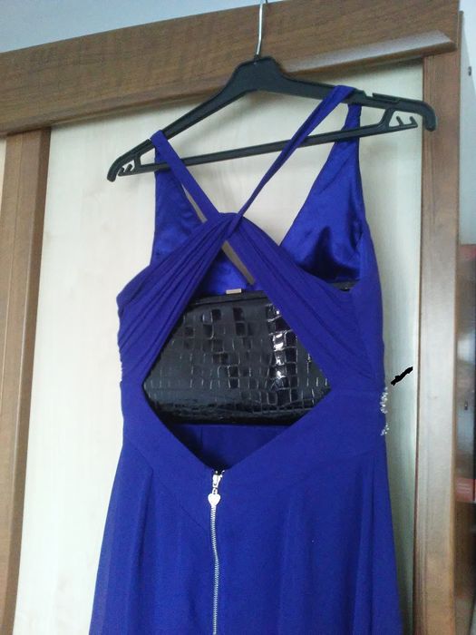 sukienka maxi LIPSY 34/36 cekiny- wesele, bal, sylwester,studniówka