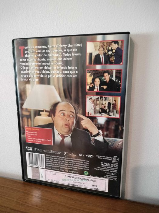 Filme DVD: O Jantar de Palermas