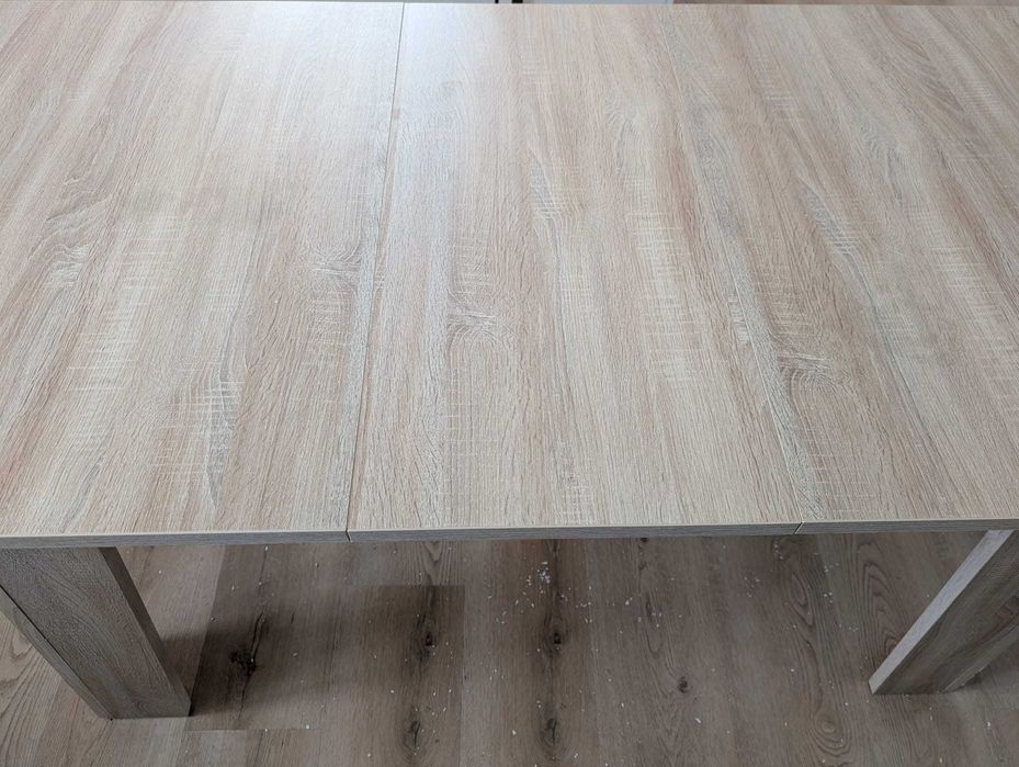Mesa de jantar extensível em faia