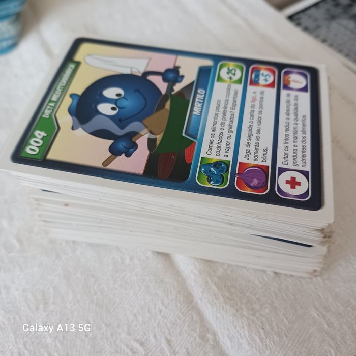 Lote de cartas  super gang dos frescos