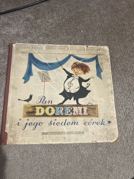 Pan Doremi. Ilustracje J. M. Szancer. Wydanie z 1955r.