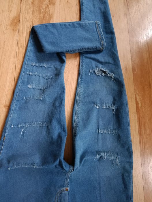 Jeansy rurki topshop Moto L