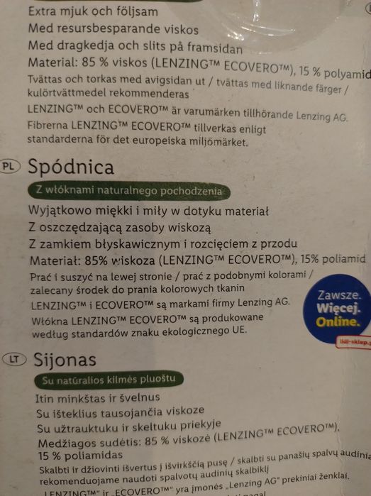 Spódnica damska r 40