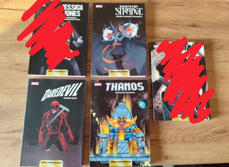 3 nowe komiksy Marvel Ciemna strona Thanos Doctor Strange Daredevil