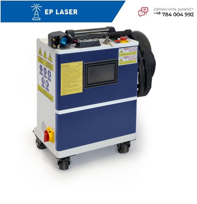 Laser czyszczacy, czyszczarka laserowa puls 13mj  , pulsacyjny 300w